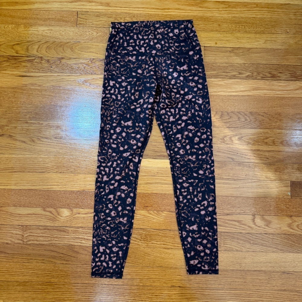 Varley Luna High Rise 7/8 Leggings leopard/animal print - Size Small